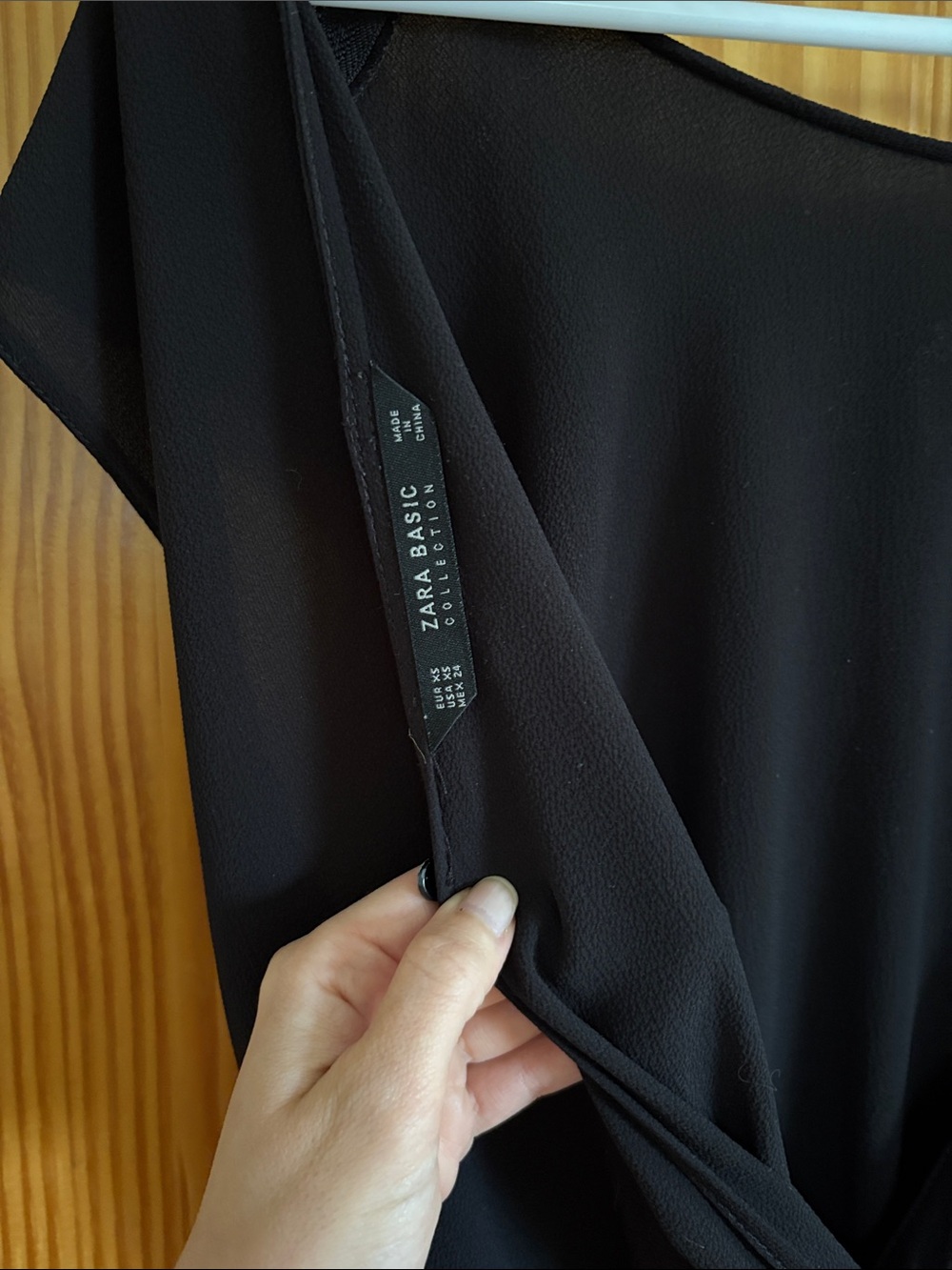 Zara Black Sleeveless Zipper Design Elastic-Waist Jumpsuit - Picture 4 of 4